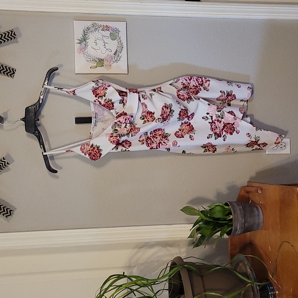 Floral cocktail dress